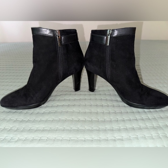 Aquatalia Black Ankle Boots - Picture 6 of 11